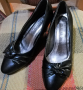 Нови дамски черни обувки, снимка 3