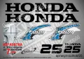 HONDA 90 hp Хонда извънбордови двигател стикери надписи лодка яхта, снимка 10