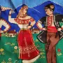 Ръчно тъкан килим, дължина 1 м, ширина 55 см, снимка 4