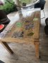 ПРОДАВАМ МАСИВНА МАСА ОТ ЕКЗОТИЧНО ТИКОВО ДЪРВО , снимка 2