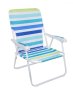 Сгъваем плажен стол Veraman Blue Striped 60x56x74 см, снимка 1 - Къмпинг мебели - 41434318