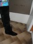 CAFE NOIR ботуши чизми естествен велур , снимка 2