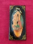 Стара руска лакирана кутийка, авторска, СССР. , снимка 3