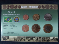 Бразилия - Комплектен сет - 2004-2007 , 6 монети, снимка 1 - Нумизматика и бонистика - 44534106