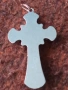 Старо метално крсче 53776, снимка 4