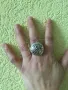 Сребърен пръстен, снимка 5