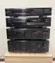 🔊Ретро аудио сет YAMAHA - Усилвател, CD плеър, триглав дек и тунер🔉, снимка 3
