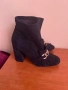 Дамски боти естествен велур, снимка 5