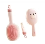 Четка за коса с четчица за почистване в два забавни варианта, снимка 8
