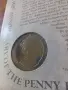 Крона(краун) 1990 остров Ман,150г.penny black., снимка 7