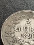 СРЕБЪРНА МОНЕТА 2 лева 1891г. ФЕРДИНАНД първи КНЯЗ БЪЛГАРСКИ за КОЛЕКЦИОНЕРИ 40740, снимка 3