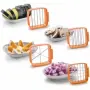 Кухненско, мултифункционално ренде за плодове и зеленчуци 5 в 1 Genius Nicer Dicer, снимка 4