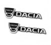 Нови алуминиеви емблеми ”DACIA” - 45 мм. / 8 мм., снимка 1 - Аксесоари и консумативи - 40054484