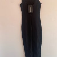 Черна рокля XXS, снимка 2 - Рокли - 39943700