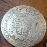 Един Австрийски ескалин 1752 сребро , снимка 3 - Нумизматика и бонистика - 39402341