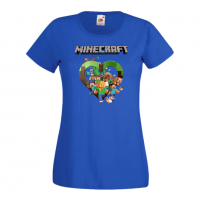 Дамска тениска Minecraft 5 Minecraft,Игра,Забавление,подарък,Изненада,Рожден Ден., снимка 6 - Тениски - 36520829