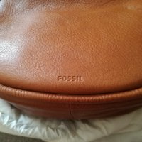 Чанта Fossil - Естествена кожа, снимка 4 - Чанти - 35685416