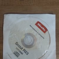 CD диск Инструкция за употреба на Прахосмукачка-робот Miele Scout RX3, снимка 1 - Прахосмукачки - 38999971
