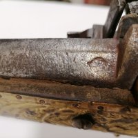 Стара кремъчна пушка, шишане , снимка 7 - Антикварни и старинни предмети - 42023237