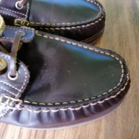 Кожени обувки специални с кожени връзки 45 номер нови, снимка 2 - Ежедневни обувки - 40376211