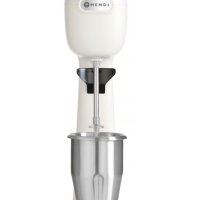 Млечен шейкър Bronwasser - две скорости, 2 чаши и 4 бъркалки - бял, снимка 1 - Обзавеждане за заведение - 41363955