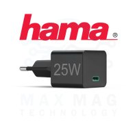 HAMA Зарядно PD 220V (PD) / Qualcomm®, USB-C, 25W, HAMA-201651, снимка 2 - Оригинални зарядни - 41190412