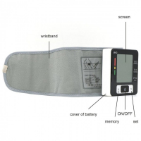 Апарат за измерване на кръвно налягане UKC BLPM-29, снимка 4 - Друга електроника - 36328389