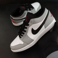 Nike Air Jordan 1 Low Smokey Grey Нови Оригинални Обувки Маратонки Размер 43 Номер 27.5см Стелка , снимка 5 - Маратонки - 40429872