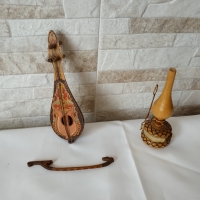 Декорации - дърворезба - Лампа - Български, снимка 2 - Антикварни и старинни предмети - 36071958