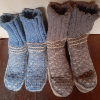 Ръчно плетени терлици , снимка 8 - Дамски чорапи - 42127507