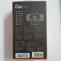 Krom Kam уеб камера 1920 x 1080 пиксела Usb 2.0 черен

, снимка 4 - Камери - 44823798