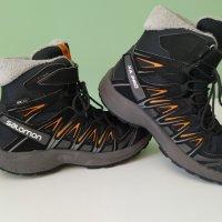 Детски Зимни обувки Salomon SHOES XA PRO 3D WINTER TS CSWP J BK/MAGN, снимка 1 - Детски боти и ботуши - 42021966