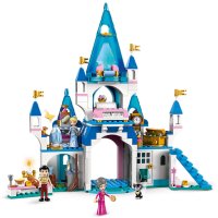 LEGO® Disney Princess™ 43206 - Замъкът на Пепеляшка и Чаровния принц, снимка 6 - Конструктори - 44336364
