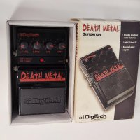 Digitech Death Metal Distortion Guitar Pedal - Дист педал за ел китара - ОТЛИЧЕН, снимка 2 - Китари - 39086423