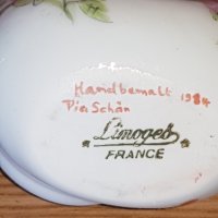 Сервиз от шест порцеланови охлювчета- Лимож- Франция , снимка 3 - Сервизи - 41985987