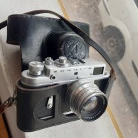 Механичен лентов съветски фотоапарат Зоркий 4, снимка 1 - Антикварни и старинни предмети - 41866788