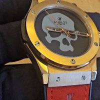 Мъжки луксозен часовник Hublot Skull Bang, снимка 1 - Мъжки - 41592923
