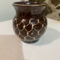 Керамична ваза , снимка 2 - Антикварни и старинни предмети - 36514835