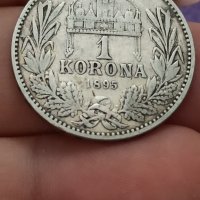 1 корона 1895 г сребро

, снимка 6 - Нумизматика и бонистика - 41659199