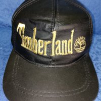 Timberland - Кожена шапка с козирка със златист надпис, снимка 3 - Шапки - 44177801