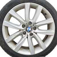 Алуминиеви джанти 5x120 с гуми R19 BMW 5 Series (F10, F11) 2010-2016 ID:106374, снимка 2 - Части - 41674728