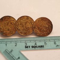 стара брошка от позлатени монети, снимка 5 - Антикварни и старинни предмети - 42437679