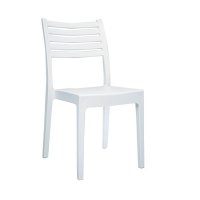 Стол трапезен градински OLIMPIA Бял, снимка 1 - Столове - 44277215