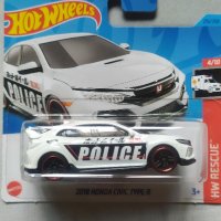 Hot Wheels 2018 Honda Civic Type R, снимка 1 - Колекции - 42358986