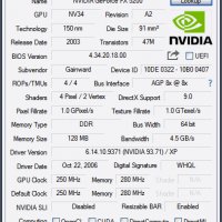 Видео карта NVidia GeForce Gainward FX5200 128MB DDR 64bit AGP, снимка 9 - Видеокарти - 36000495