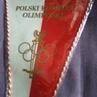 Флагчета на Полша Олимпийски комитет -Олимпиада 1980, снимка 9 - Други спортове - 38774479