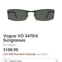 Слънчеви очила Vogue VO3470-S, снимка 3 - Слънчеви и диоптрични очила - 39025581