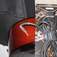 Електроакустичната китара Flight с капъф и кабел, снимка 7 - Китари - 44759111