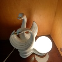 Порцеланова нощна лампа, снимка 7 - Настолни лампи - 42256556