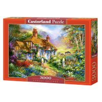 Castorland, Къщичка в гората, пъзел 3000 части, снимка 2 - Пъзели - 42575518